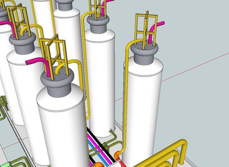 HO Scale Refinery Module 2