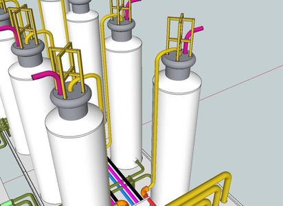 HO Scale Refinery Module 2