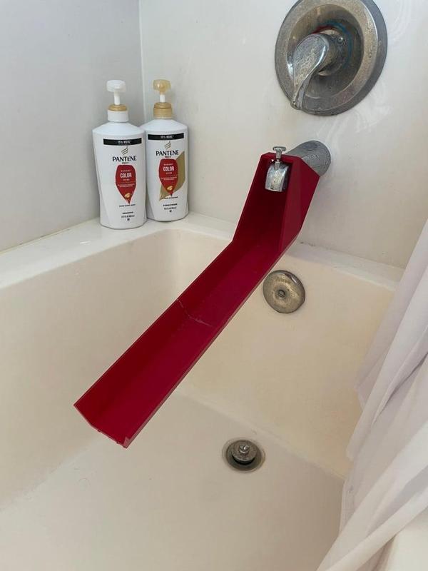 Waterslide Adult Bath Faucet Extender