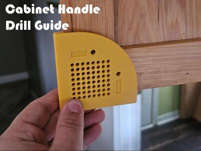 Cabinet Handle Drill Guide