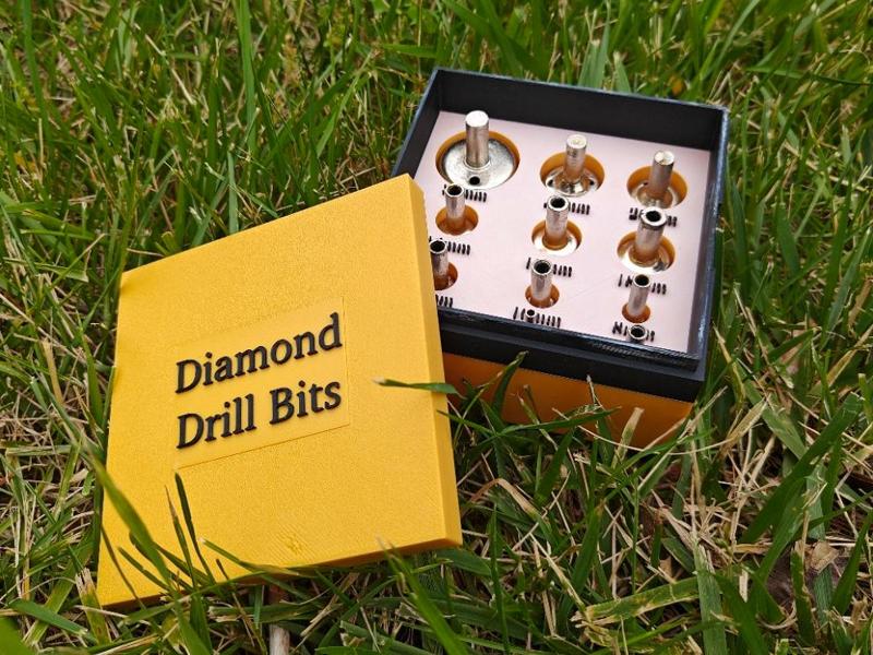 Diamond Drill Bit Case [Multicolor - No AMS]