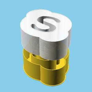 Skype Logo, nestable box (v1)