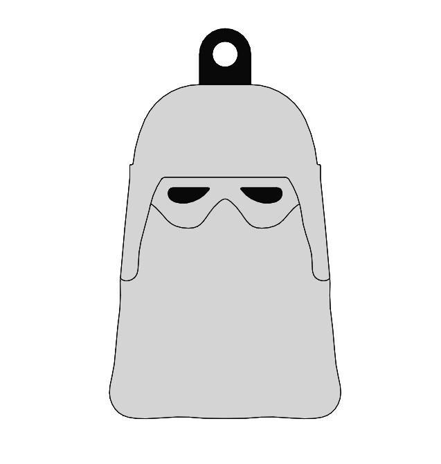 Snowtrooper Star Wars keychain