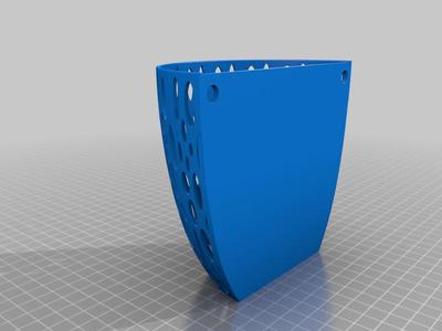 Wall Mount Orchid Pot