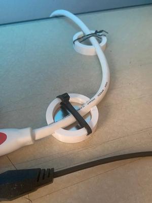 Magnetic Wire Clip for use with 32x3mm magnet