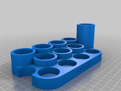 Pactra Paint Stand - paint and brush holder
