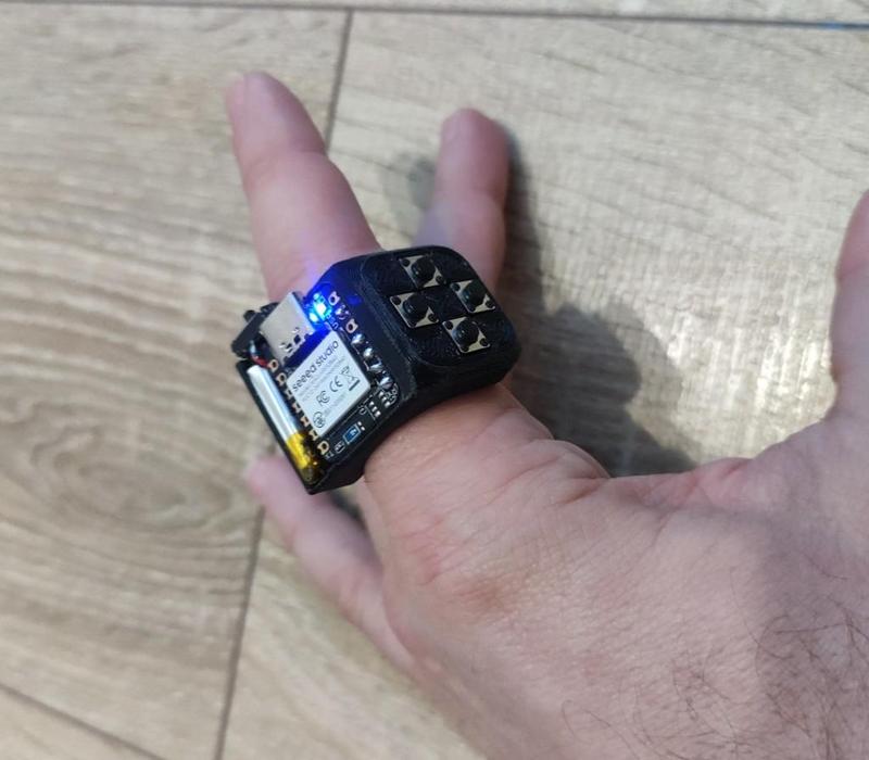 Rings with mouse click and wheel