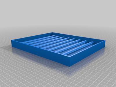 Mold for sluice mat