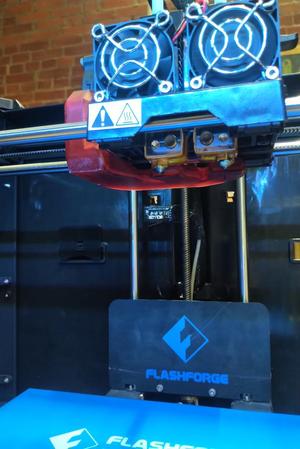 Flashforge Creator Pro Dual Fan Duct [Improved_1_1]