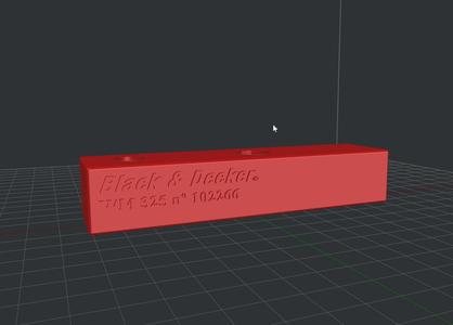 Workmate 325 Mobile Guide Block