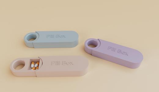 Simple pill box