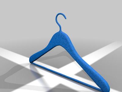 Oldschool clothes hanger