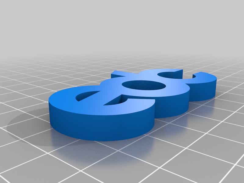 EDC Necklace Charm or Kandi Bead