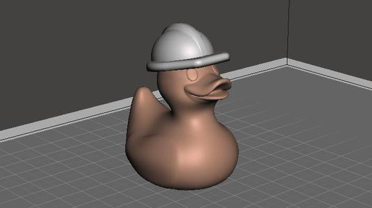 Hard Hat Rubber Duck