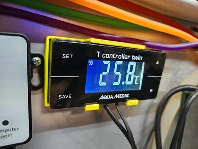 Halter Temperaturanzeige Aqua Medic T Controller TWIN