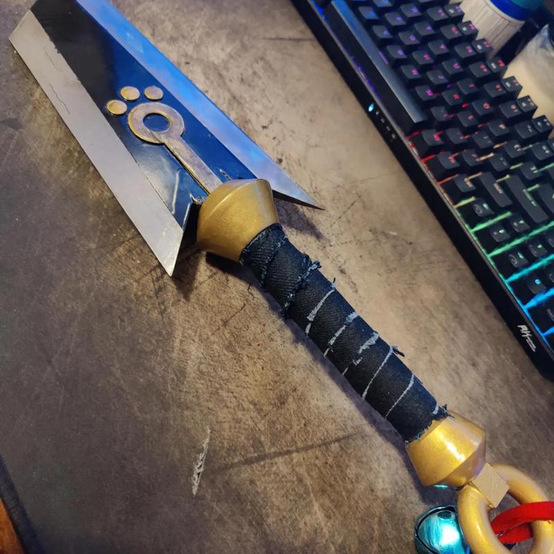 Meowscular Chef's knife