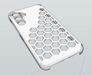 Samsung Galaxy S23 FE Honeycomb Protective Case