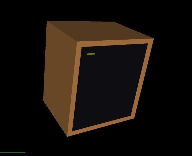 Caixa de som pequena