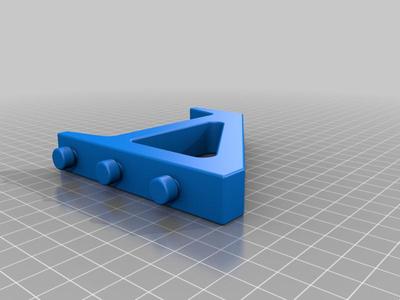 Keyhole Hook v4 (32mm peg spacing)