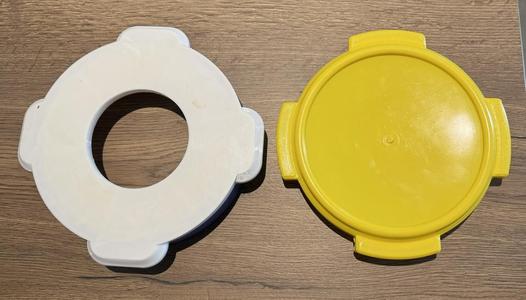 Hydroponic adapter lid for canoe tank