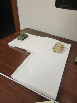 Terrain Tiles for 28m Diarama