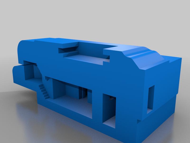 Blockhaus/Bunker Regelbau 636bis - Leitstand für Heeresküstenbatterie -