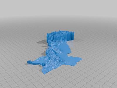 Pakistan Topographic Map