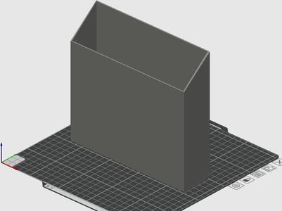 Trash can Poop chute for Bambu Lab PS1 X1