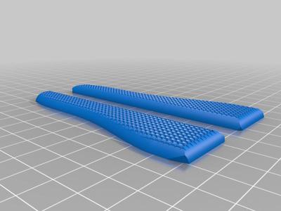 Knife Handle for a ceramic bladed kitchen knife 4"