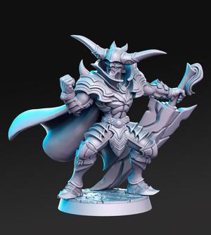 Dhardan -chaos warrior - 32mm - DnD
