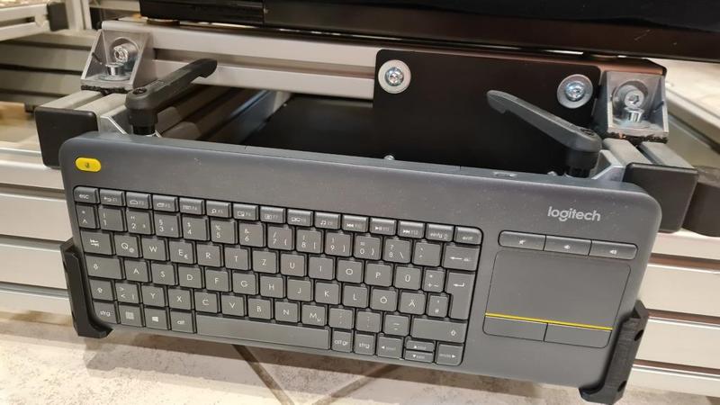 Logitech K400 Bracket Aluminium Extrusion 4080
