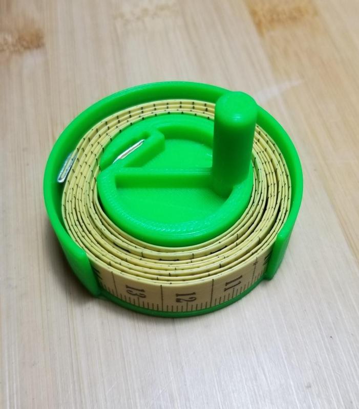 Sewing measuring tape winder (remix)