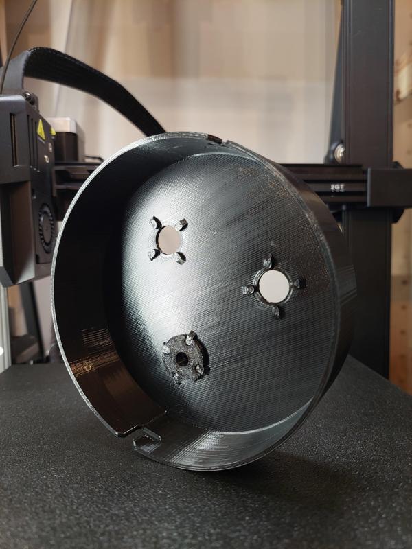 3 Wire Outlet Ceiling Rose / Lamp Canopy, Mount Bracket with (Wood) Screw Holes