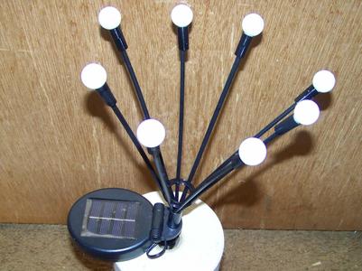 Stem Spreader for Solar Firefly Garden Globe Lights from TEMU