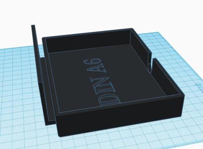 DIN A6 Kartei karten halter