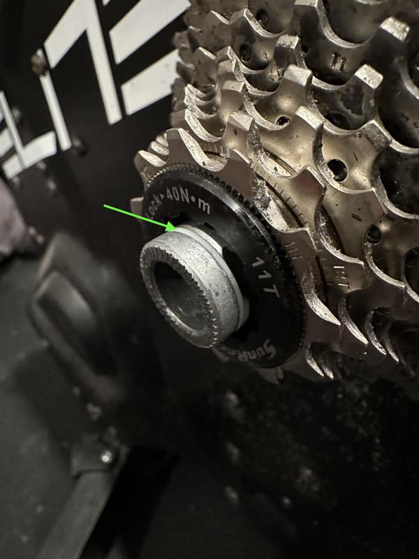 Washer for Elite Suito thru-axle