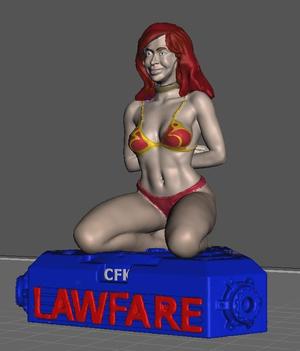 CFK WITH DRESS & LAWFARE