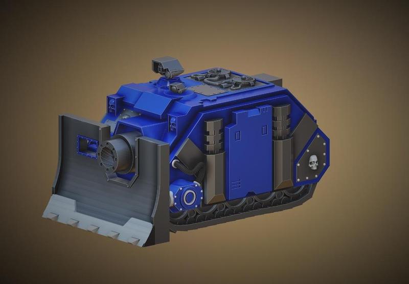ARMOURED PLOWER TANK