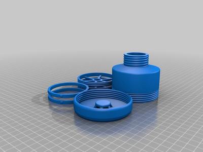40mm Gas Mask Canister Remix