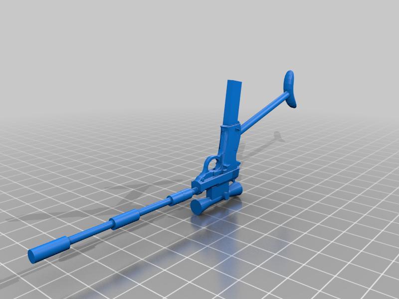 12inch Man from UNCLE P38 Rifle V4