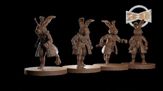 Cursed Clockwork Rabbitfolk