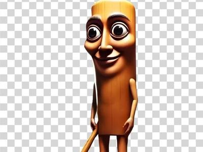 Tung Tung Tung Sahur - Flexi Toy - Bendable legs