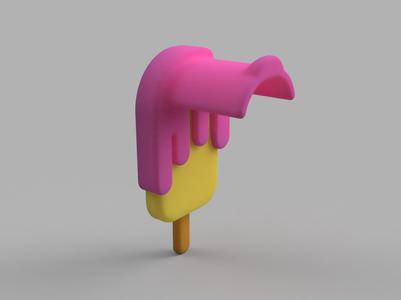 Popsicle headphone holder