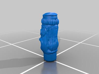 1/25 Scale Tiki Head Shift Knob