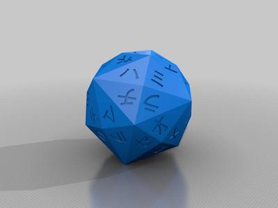 Katakana syllabary die