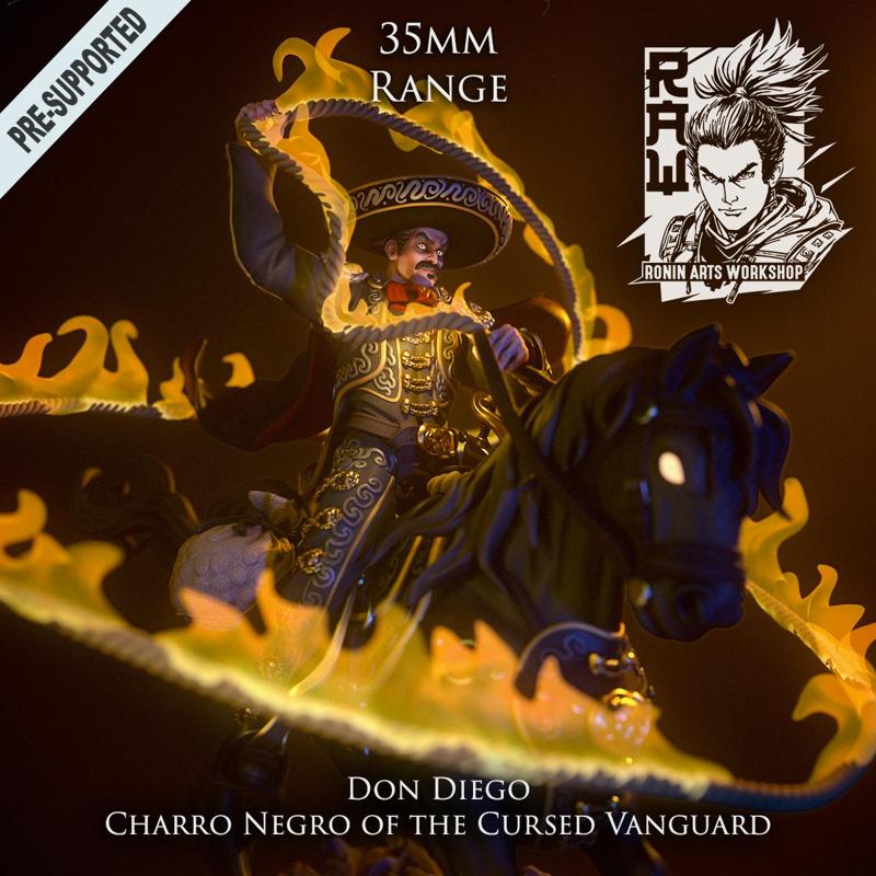 Don Diego - El Charro Negro (Dark Horseman)