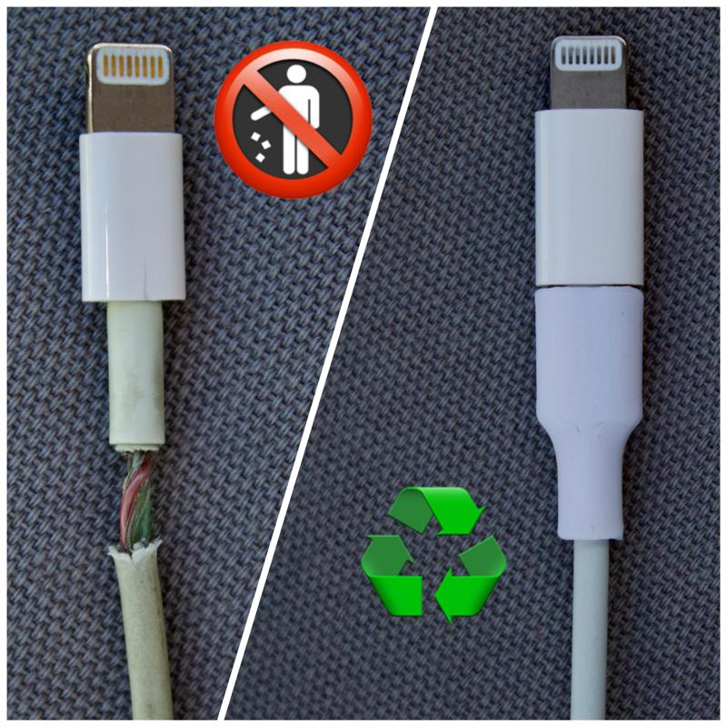 Cable Repair and Protect for iPhone and Samsung [lightning+usbc]
