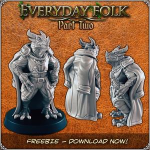 Dragonkin Noble - Everyday Folk
