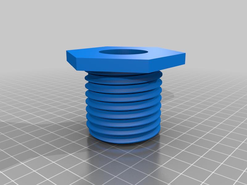 2" to 1" Weight Plate Adapter 35mm