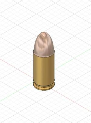 9MM Bullet Replica